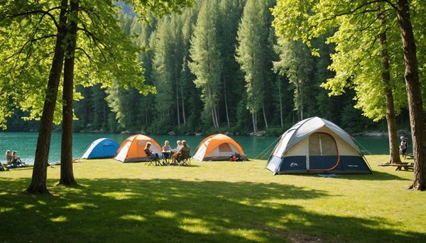 Découvrez le camping les rives du lac dans les hautes-alpes